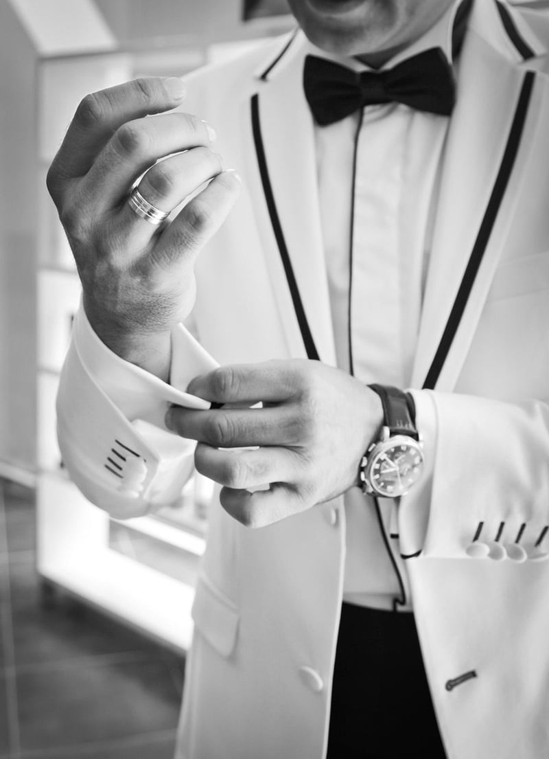Earthy Groom's Suits